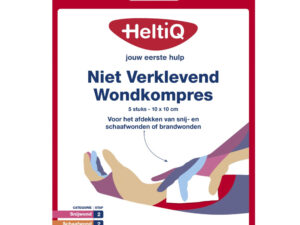 Niet Verklevend Wondkompres 10×10 cm