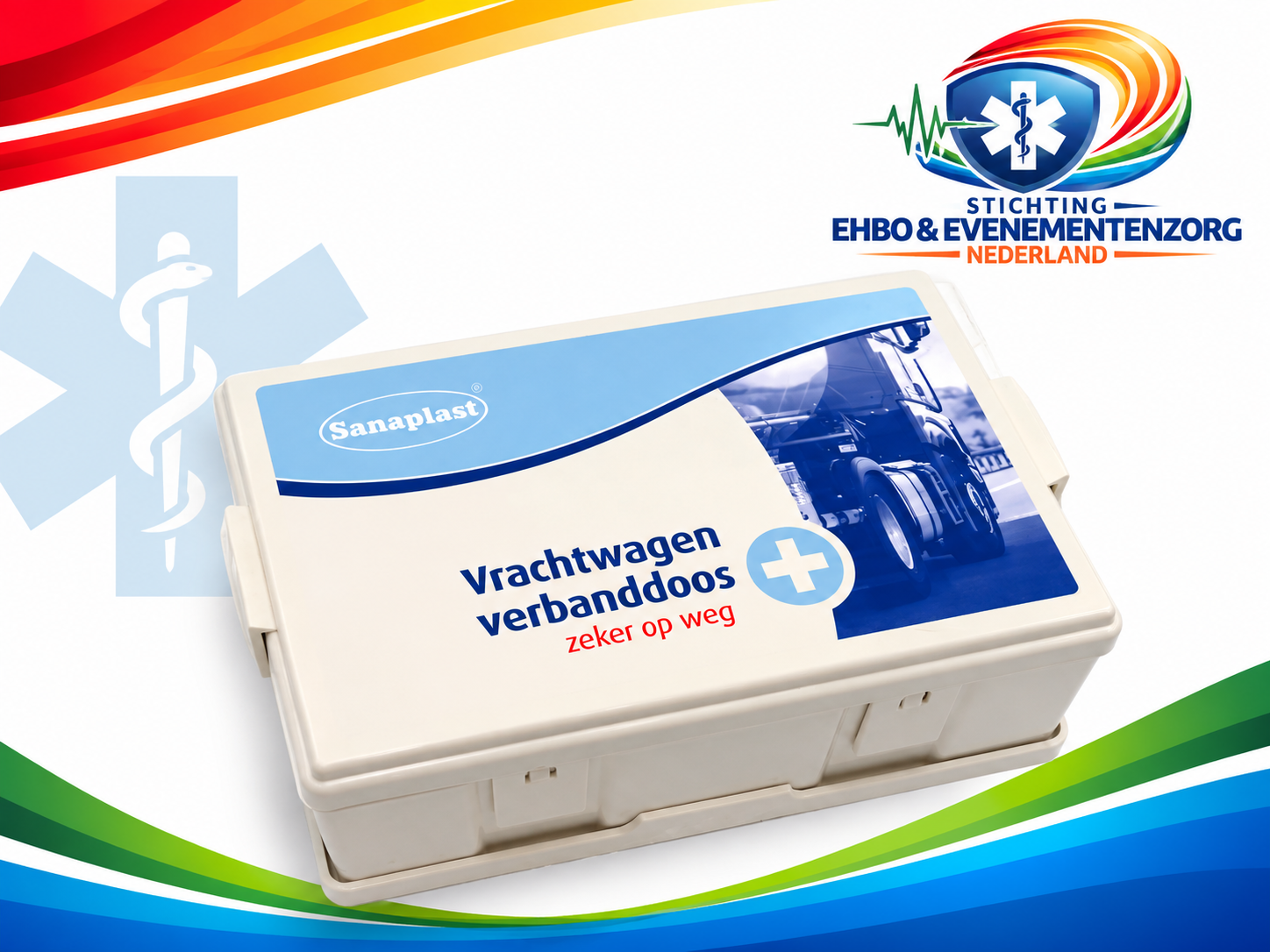 Vrachtwagenverbanddoos Model B – Inclusief Wandhouder